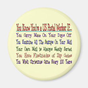 U kent uw POSTWERKER ALS Magneet