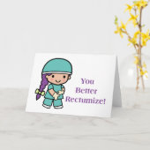 U kunt beter herstellen kaart (Gele Bloem)