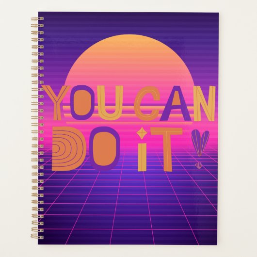 U kunt de Inspirerend agenda-planner uitvoeren Planner (Voorkant)