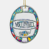 U kunt de kleurstof dig maken keramisch ornament (Rechts)