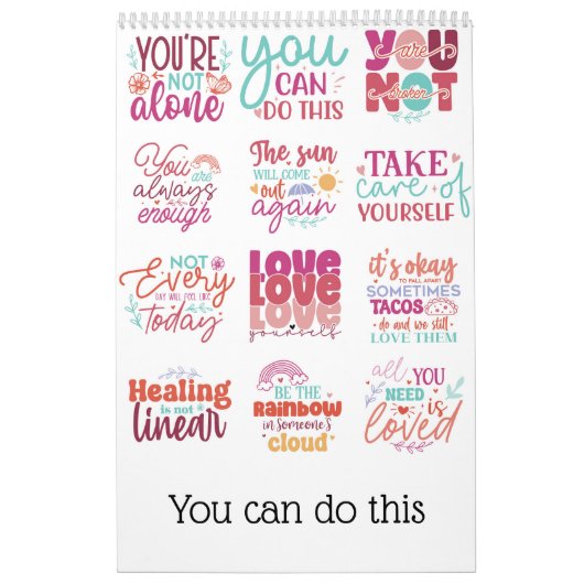 U kunt dit doen kalender (Hoes)