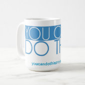 U kunt dit project doen - Mok (Voorkant links)