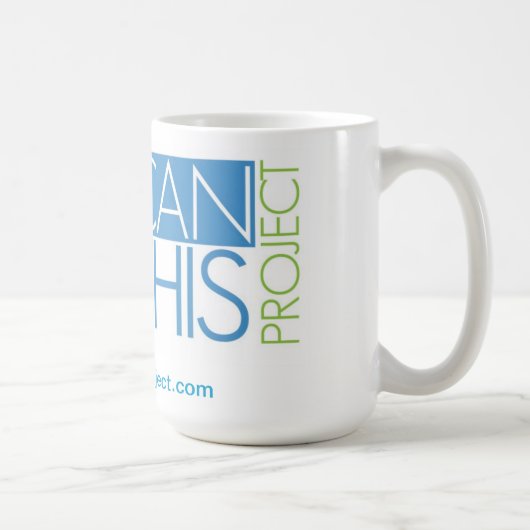 U kunt dit project doen - Mok (Rechts)