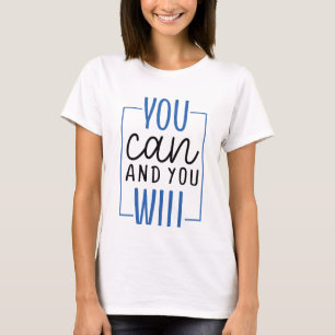 U kunt een offerte Motivatie 100% katoenen Shirt