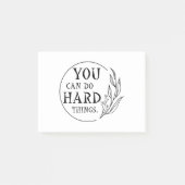 U kunt harde dingen doen, ontwerp 4 post-it® notes (Voorkant)