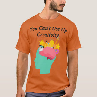 U kunt het Geweldige ontwerp van Creativiteit met T-shirt
