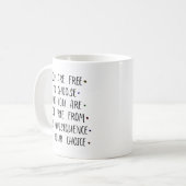 U kunt kiezen voor Open Minded Brain Koffiemok (Voorkant links)