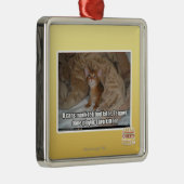 U kunt later het bed maken. metalen ornament (Rechts)