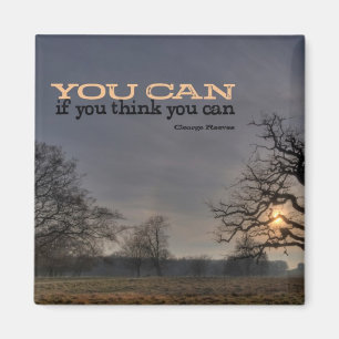 U kunt Magnet Motivatie Magneet