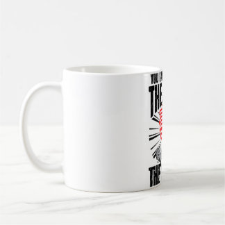 U kunt niet de eerste zonder de tweede verdedigen koffiemok