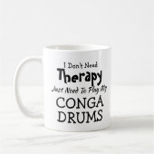 U kunt tekst wijzigen zonder therapeutische drums koffiemok (Links)