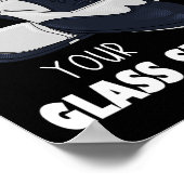 U kunt uw GL-slippers voet stomping tap dag houden Poster (Hoek)