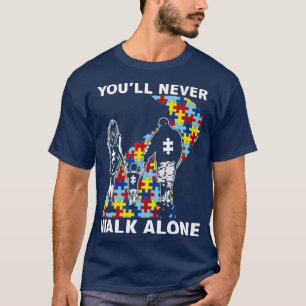U Loop nooit alleen Autisme T-shirt