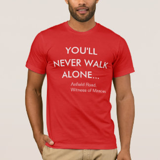 U Loop nooit alleen Liverpool FC T-shirt