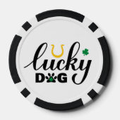 U Lucky Dog Pokerchip (Achterkant)