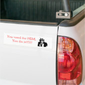 U maakt het op! bumpersticker (Op Truck)