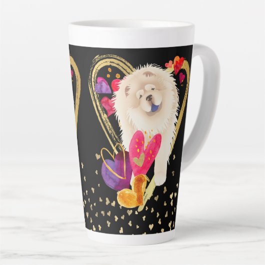 U MAAKT MIJN HARTJE ZWART - mok van Chow-latte (Rechterhoek)