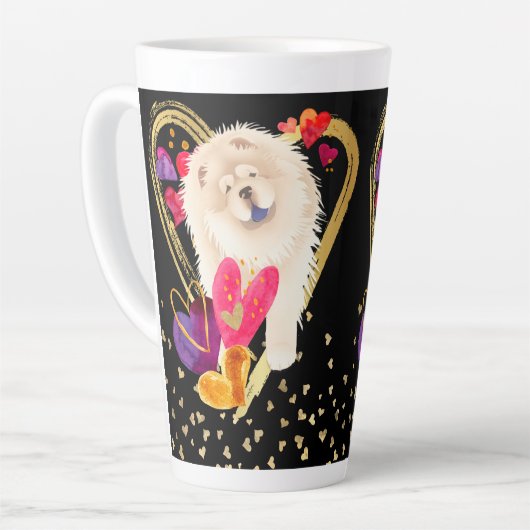 U MAAKT MIJN HARTJE ZWART - mok van Chow-latte (Linkerhoek)