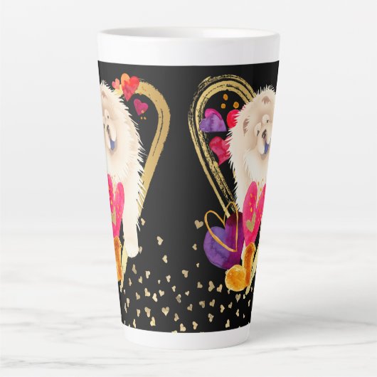 U MAAKT MIJN HARTJE ZWART - mok van Chow-latte (Voorkant)