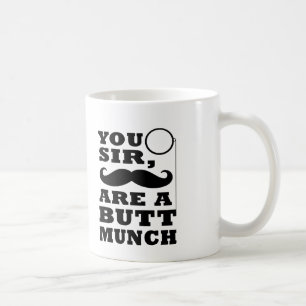 U, meneer, bent een Buttmunch Koffiemok