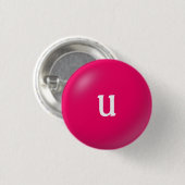 U Monogram Button (Voorkant /achterkant)