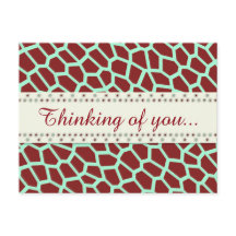 U oogst Kleur/bruine Giraffe Afdrukken in mozaïekt