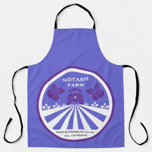 U-Pick Blueberry Boerderij Promotie Schort