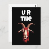 U R De Geit Briefkaart (Voorkant / Achterkant)