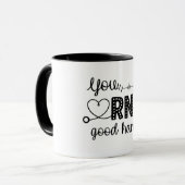 U RN Good Hands Mok (Voorkant links)