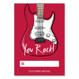 U Rock Kinder Classroom Valentijn Card Kaart