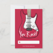 U Rock Kinder Classroom Valentijn Card Kaart (Voorkant)