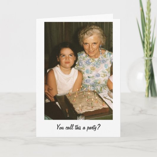 U roept dit een partij? kaart (Voorkant)