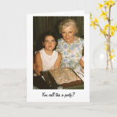 U roept dit een partij? kaart (Gele Bloem)