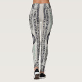 U.S. 500 Dollar Star Note Front  Leggings (Achterkant)