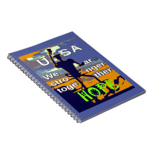 U.S.A. Sterker samen Notitieboek