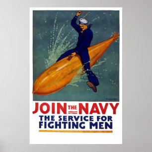 U.S. Affiche de MARINE - le marin de guerre