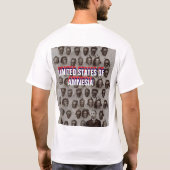 U S AMNESIA W COLLECTION T-Shirt de base masculin (Dos)