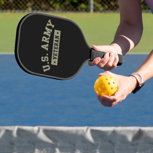 U.S. Army Veteran Veterans America American Flag Pickleball Paddle (Insitu)