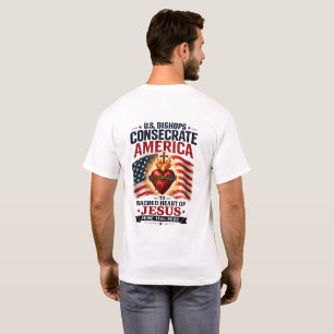 U.S. Bisschoppen Consecren Amerika aan het Heilig T-shirt