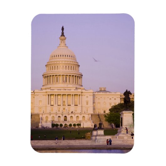 U.S. Capitol, Washington D.C. Magneet (Verticaal)