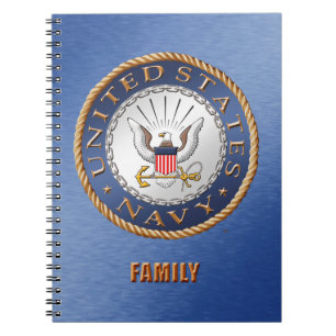 U.S. Carnet de photo de spirale de famille de