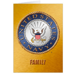 U.S. Carte de famille de marine