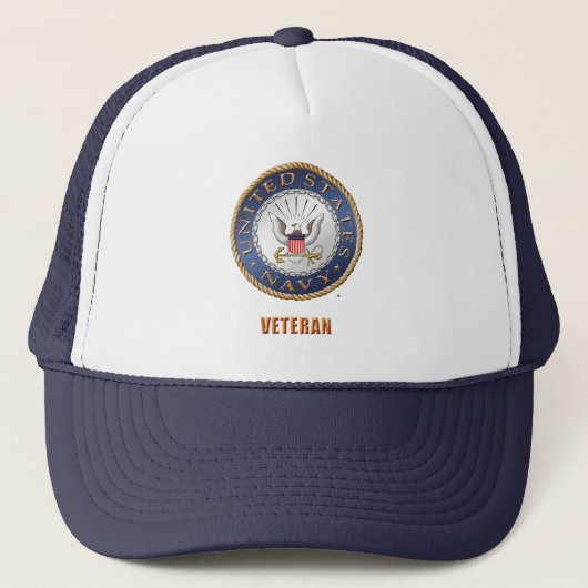 U.S. Casquette de vétéran de marine (Devant)