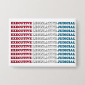 U.S. Checks & Balances Button (Voorkant)