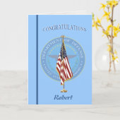 U.S. Defence Department Retirement Kaart (Gele Bloem)