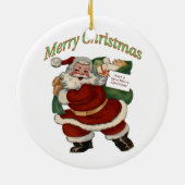 U.S. Defense Logistics Agency in ruste Keramisch Ornament (Achterkant)