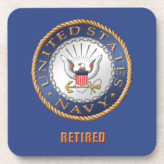 U.S. Dessous de verre en plastique durs retirés (Devant)