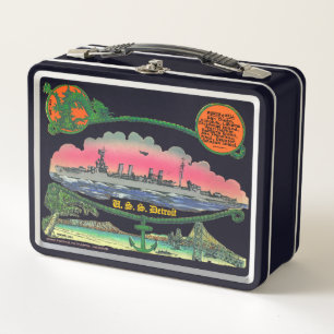U.S. Detroit CL-8 Lunch Box