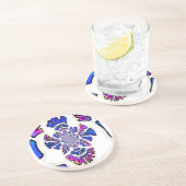 U.S. Een prachtig design van verbluffende tekstcit Zandsteen Onderzetter (Zijkant)