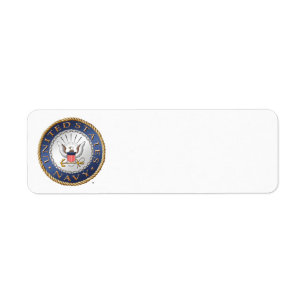 U.S. Étiquette de adresse de marine